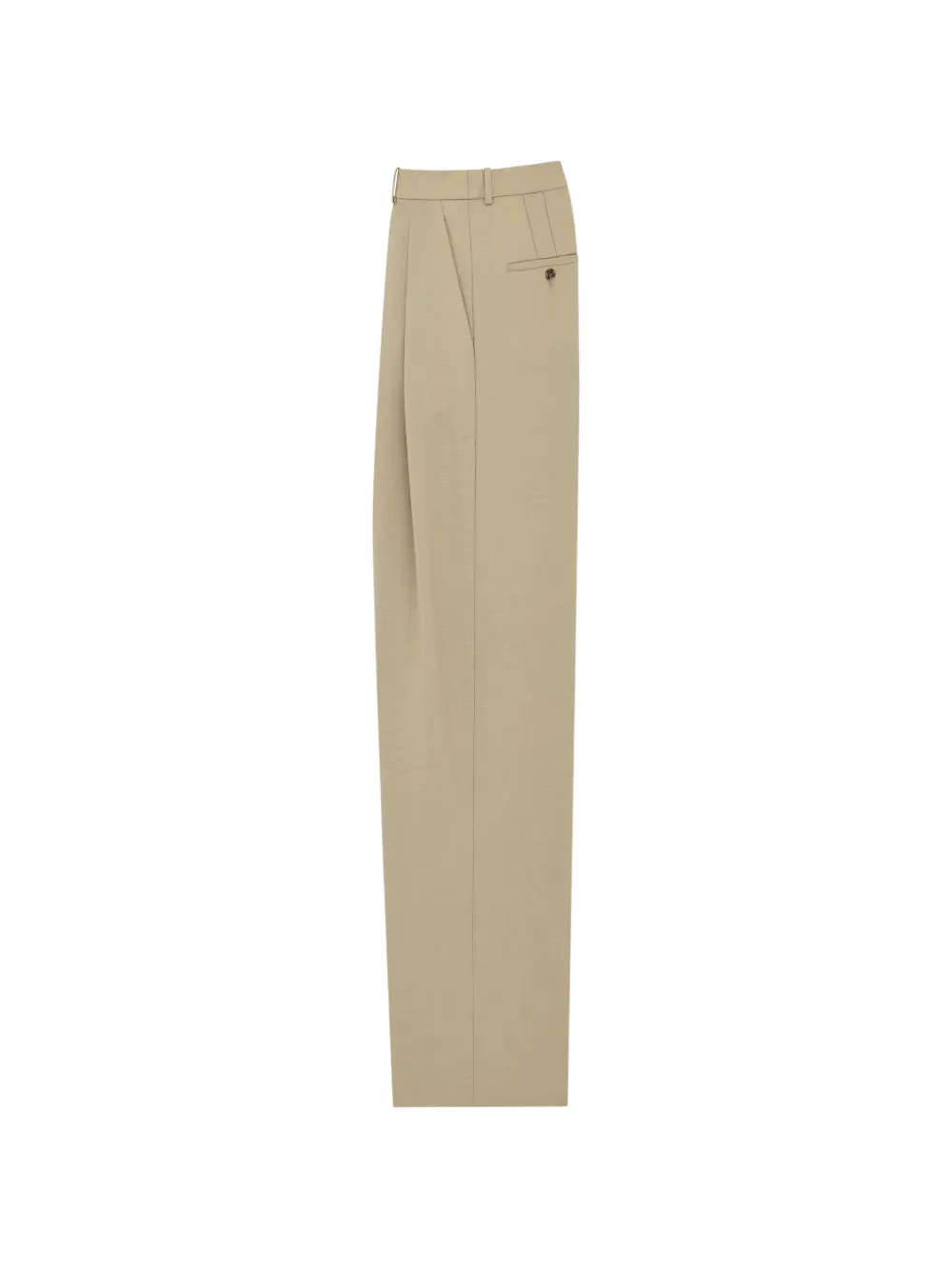 Saint Laurent Plooibroek Beige