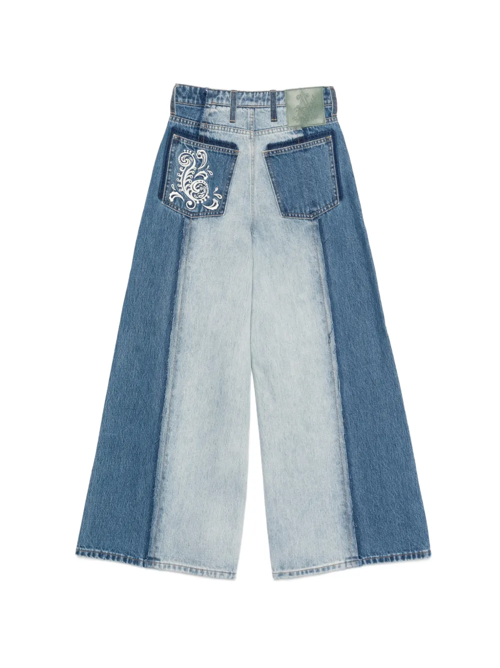 ALEMAIS Jacones jeans met vlakken Blauw