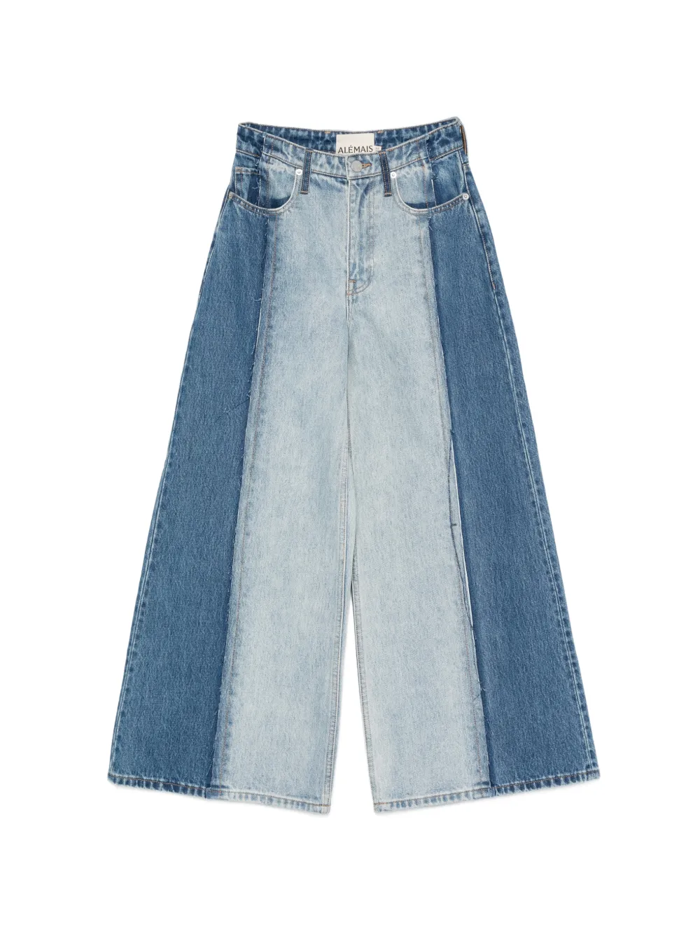 ALEMAIS Jacones panelled jeans - Blu