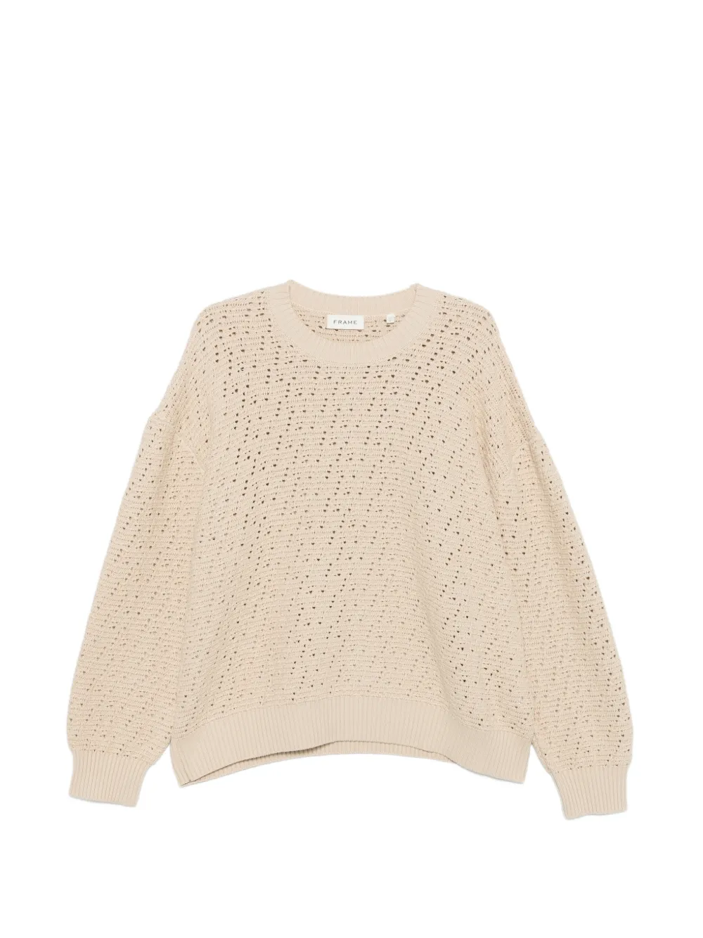 FRAME openwork sweater - Toni neutri
