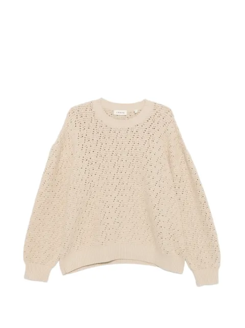 FRAME openwork sweater