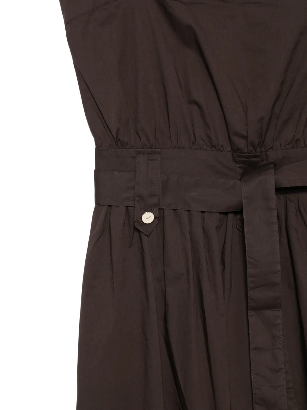 LIU JO Maxi-jurk met ceintuur Bruin