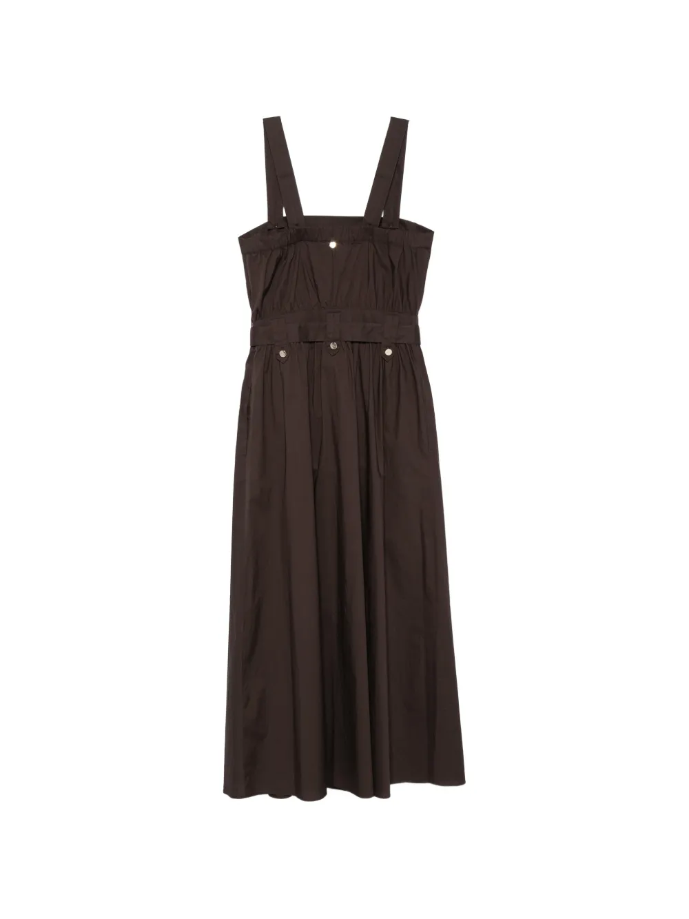 LIU JO Maxi-jurk met ceintuur Bruin