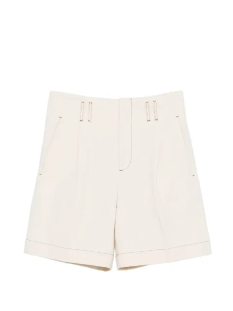 Lanvin patch-pocket shorts