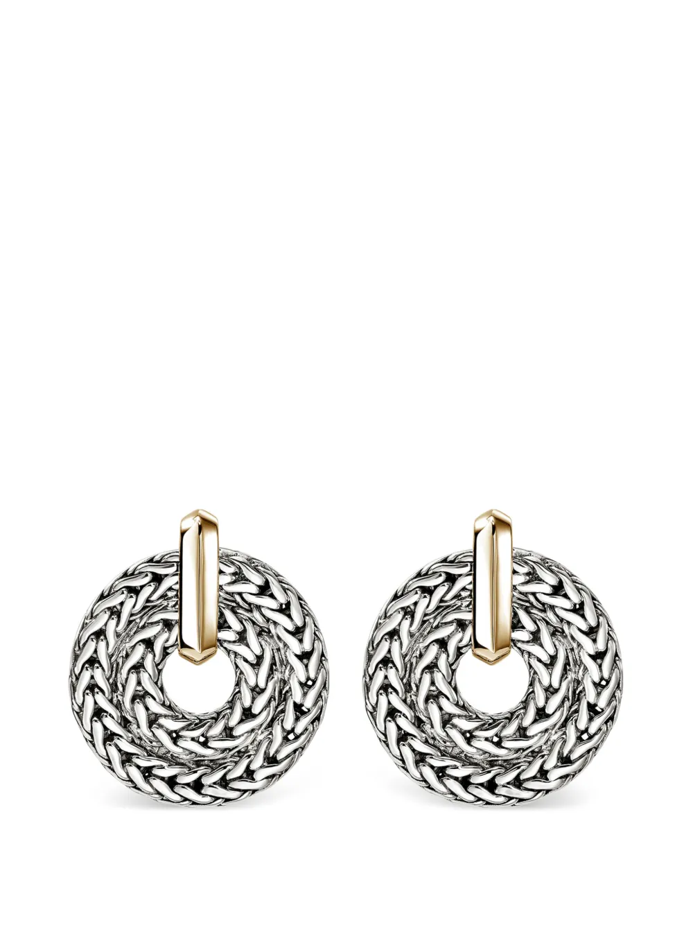 John Hardy Icon link earrings - Argento