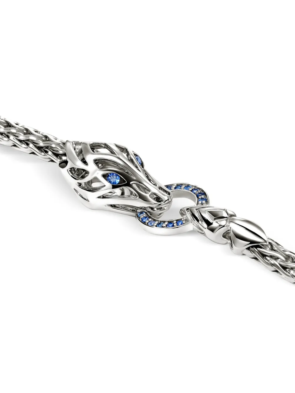  John Hardy Naga Sapphire Bracelet - Silver 