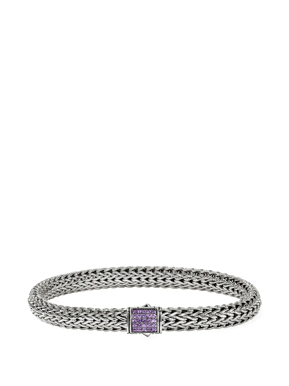 John Hardy Icon sterling silver gemstone bracelet - Argento