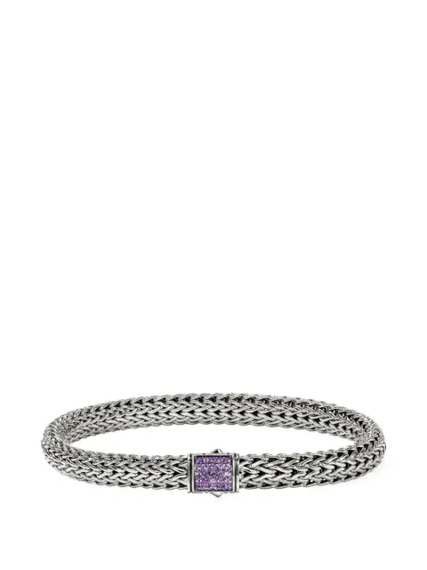 John Hardy Icon sterling silver gemstone bracelet