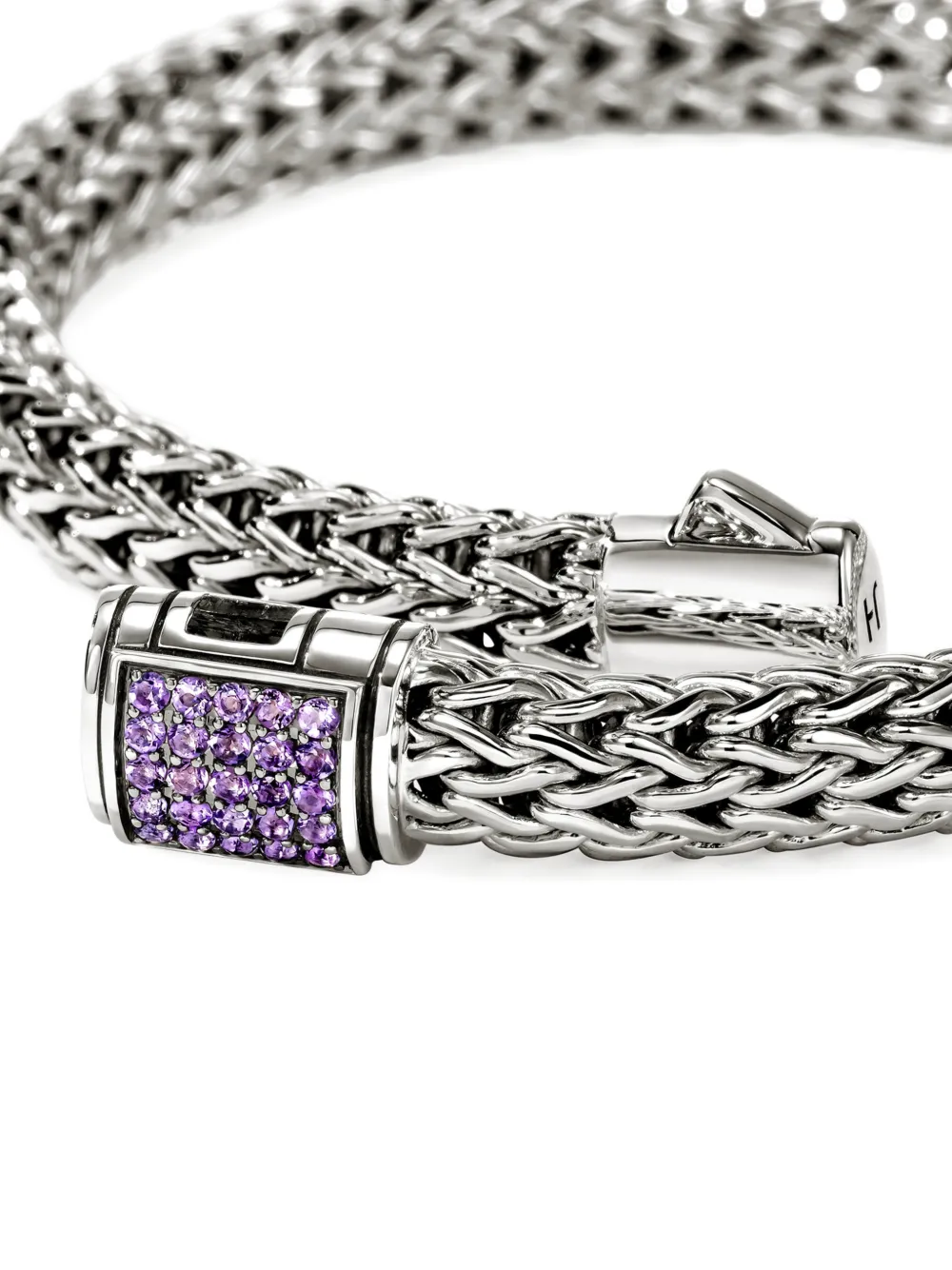 Icon Sterling Silver Gemstone Bracelet