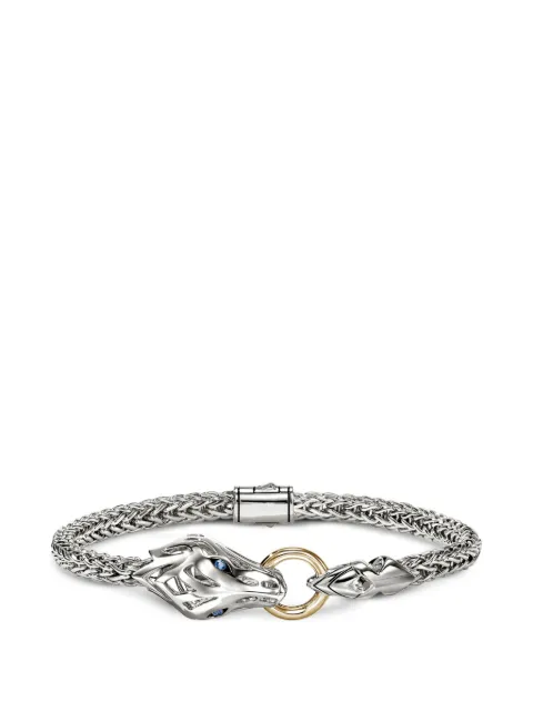 John Hardy pulsera Naga en plata de ley