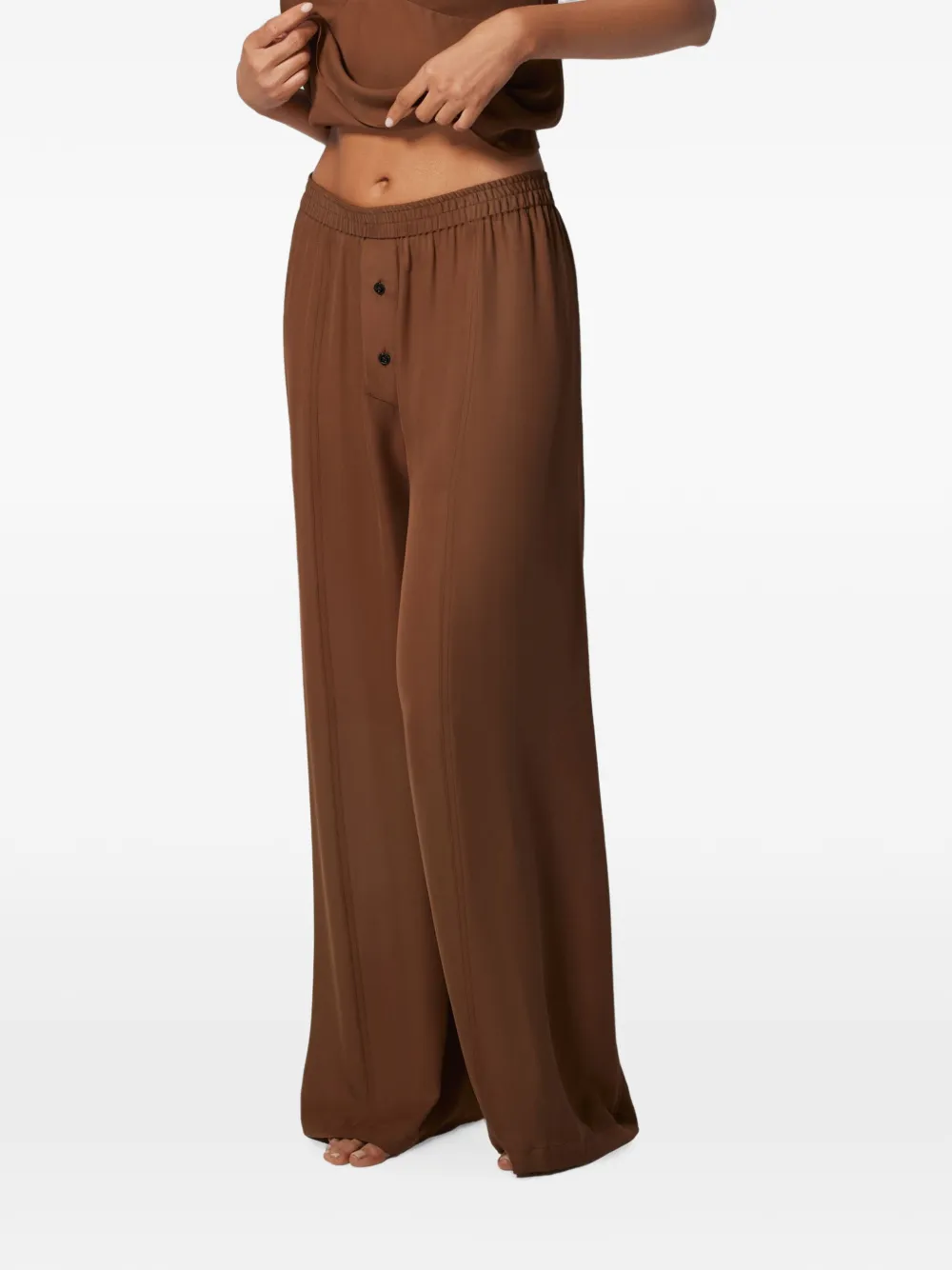 Kiki de Montparnasse plage pants - Marrone
