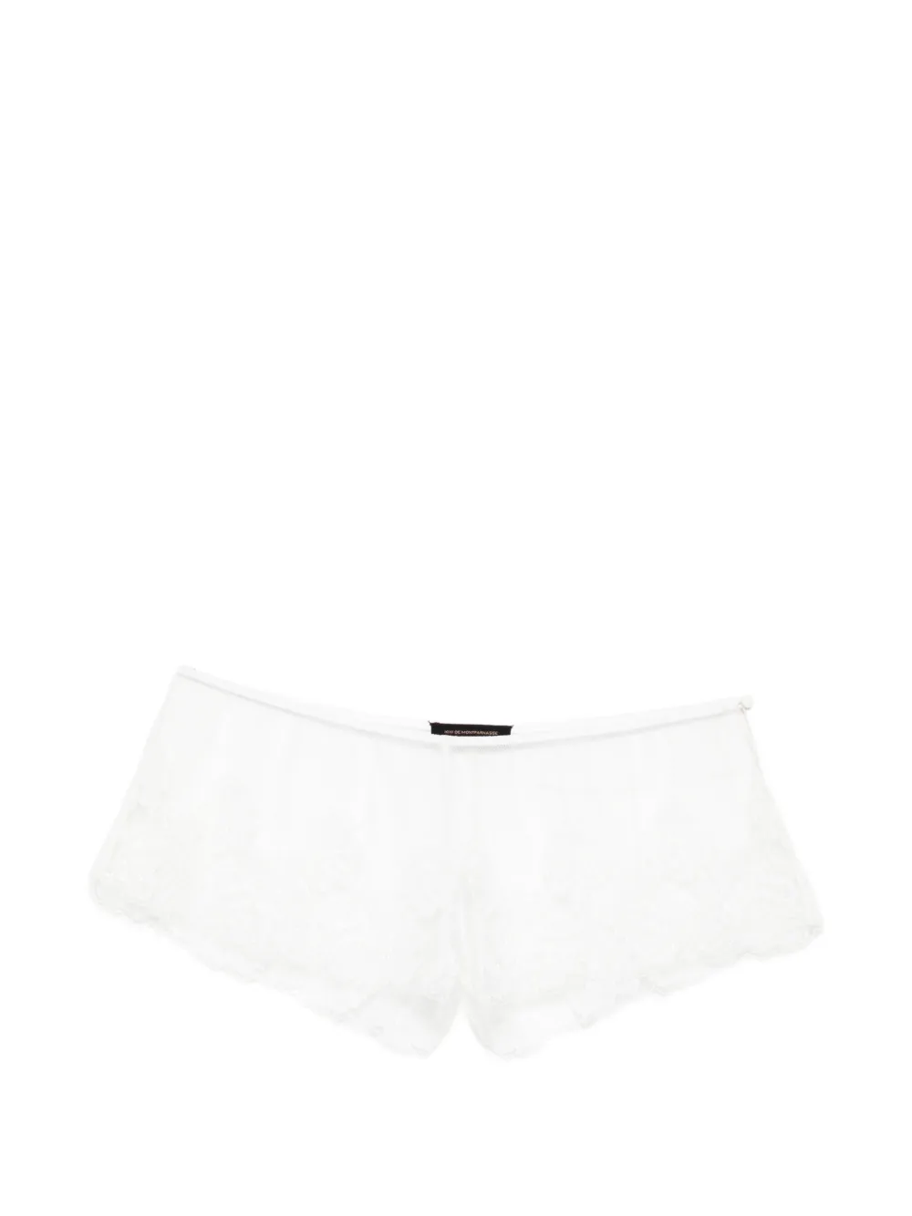 Kiki de Montparnasse Shorts Fleur Veloutée - Toni neutri