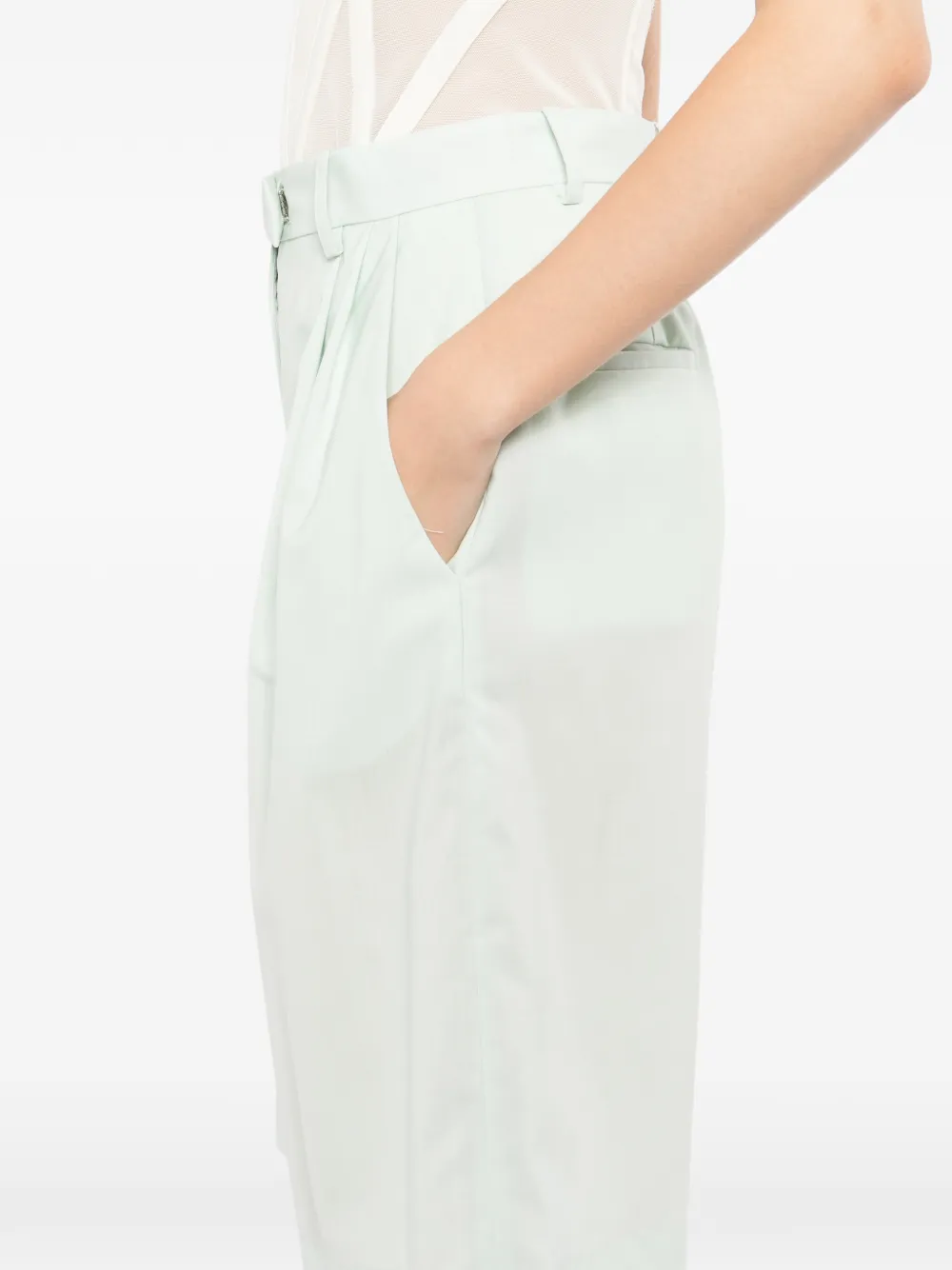 Kiki de Montparnasse Bermuda shorts Groen