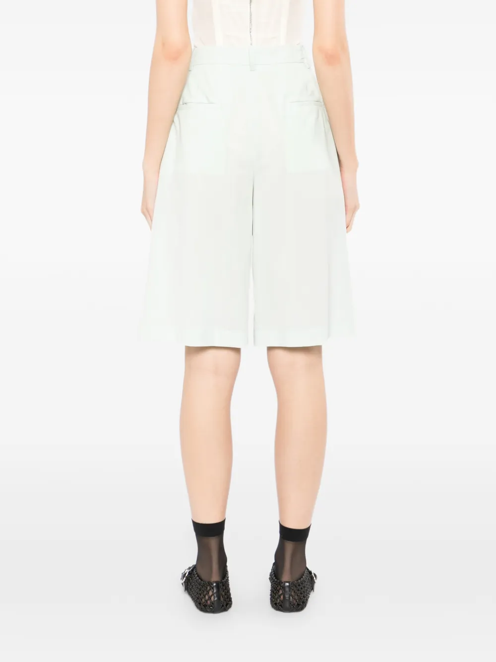 Kiki de Montparnasse Bermuda shorts Groen