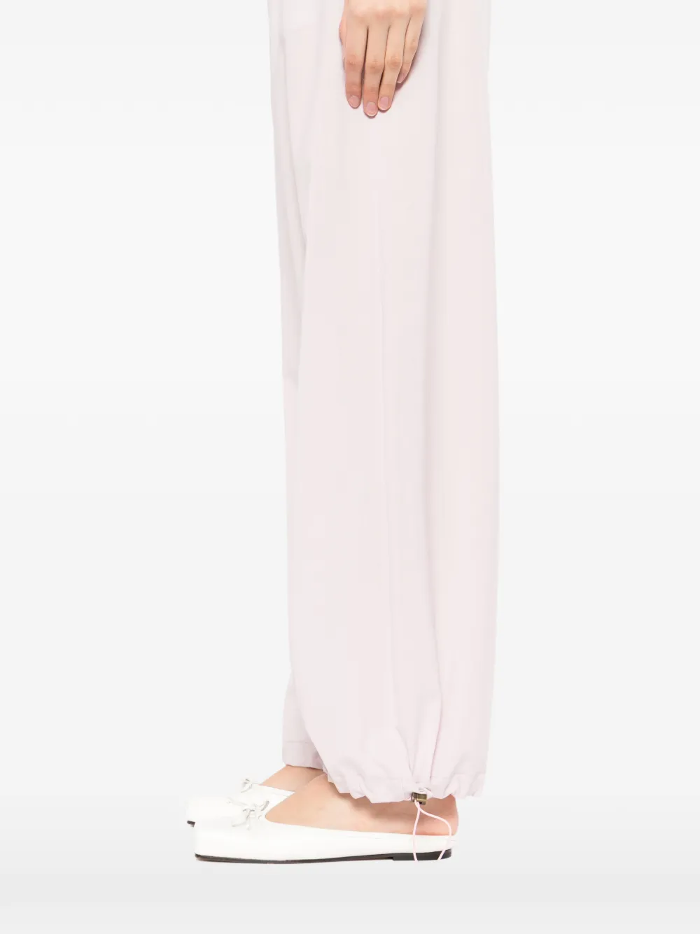 Kiki de Montparnasse Broek met elastische tailleband Roze