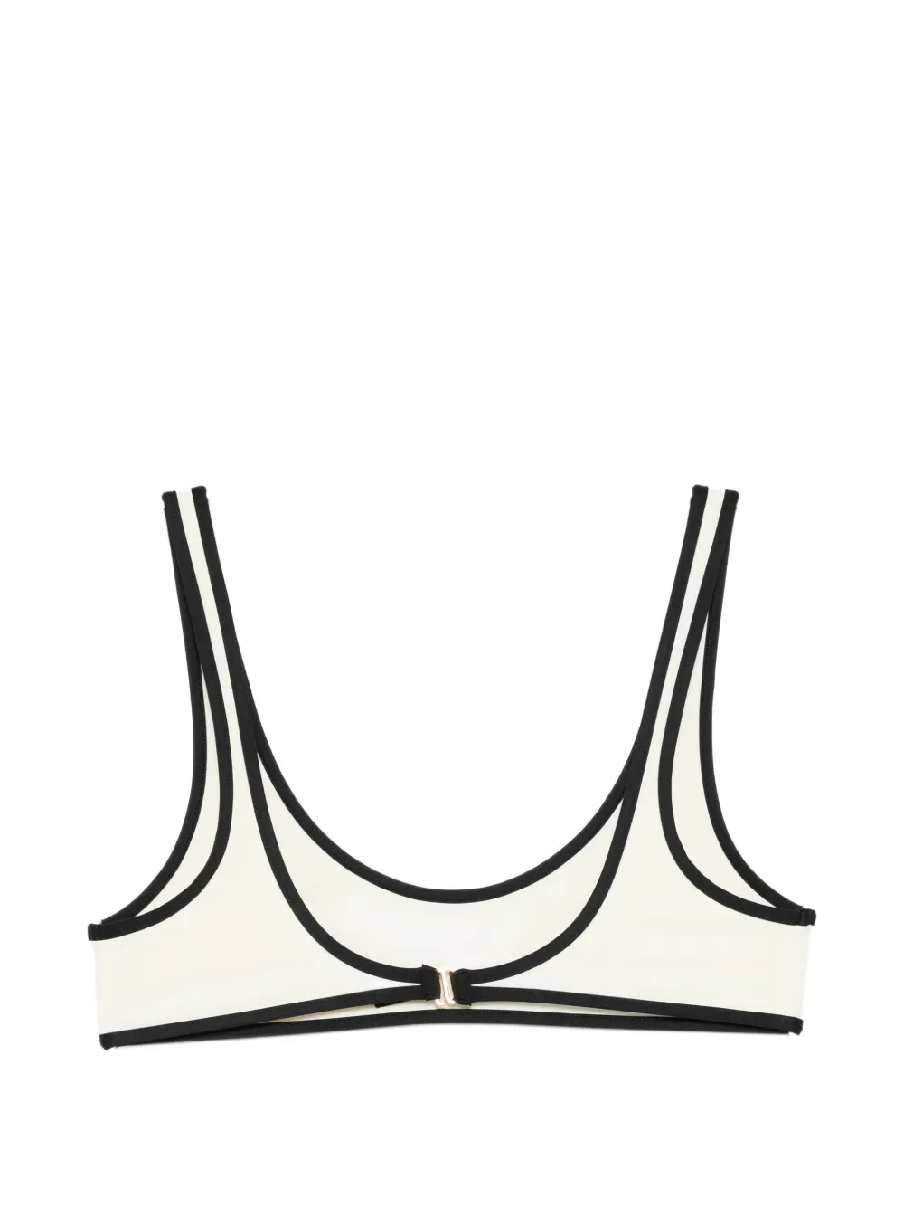 Kiki de Montparnasse Contrasterende bikinitop Wit