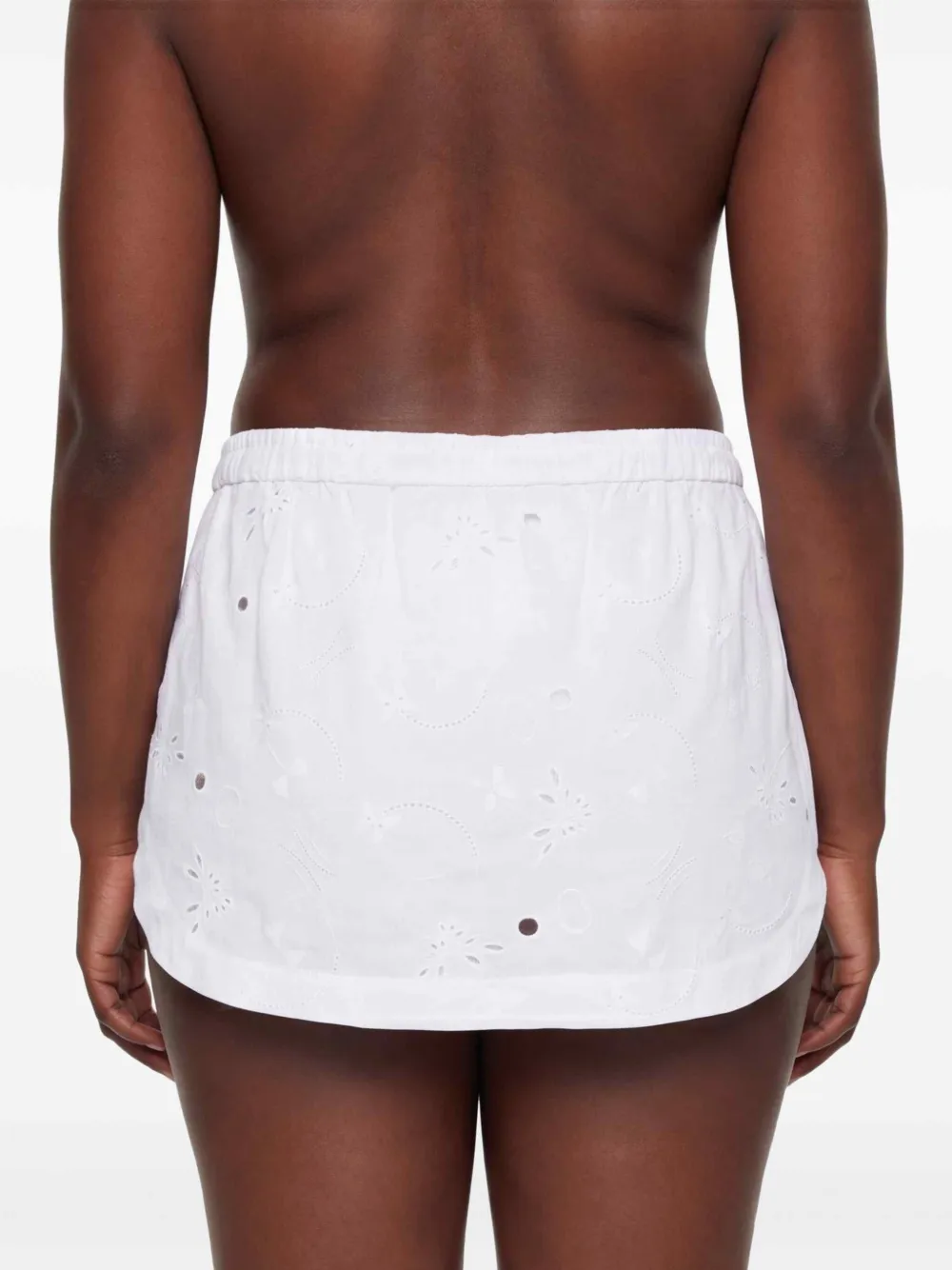Kiki de Montparnasse Simone mini-rok Wit