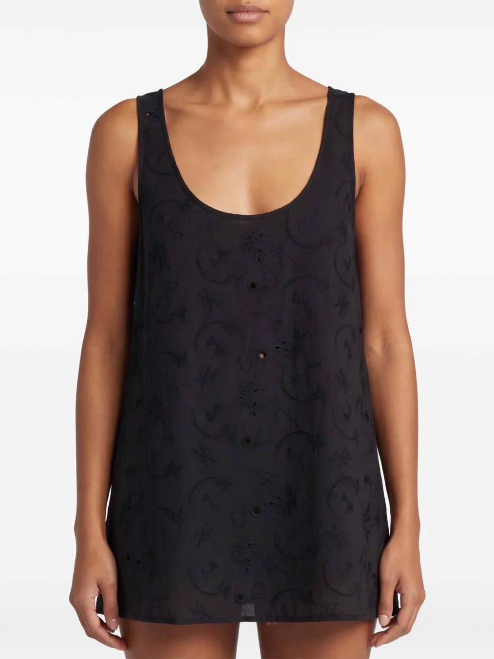 Kiki de Montparnasse Simone mini-jurk Zwart