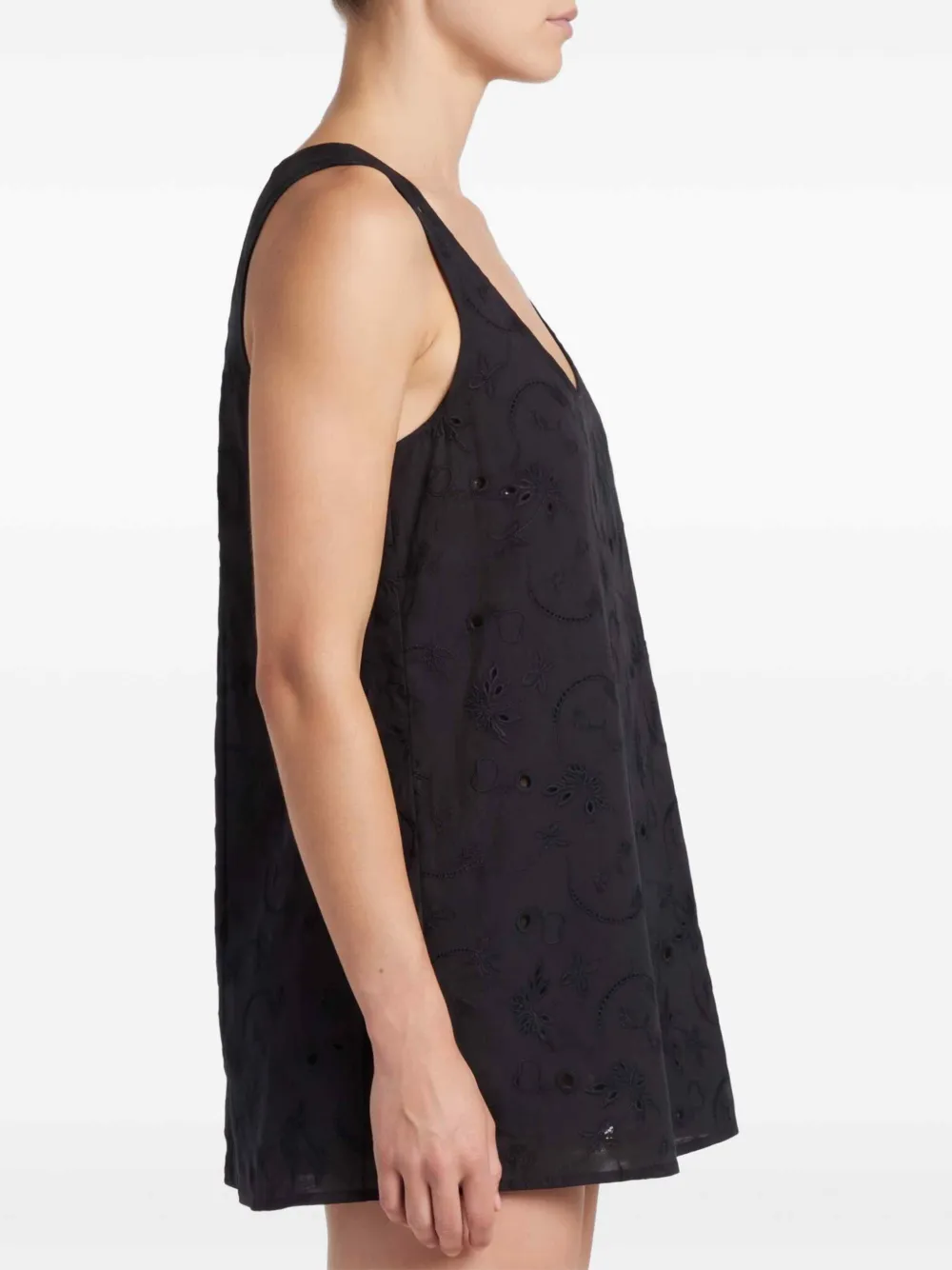 Kiki de Montparnasse Simone mini-jurk Zwart
