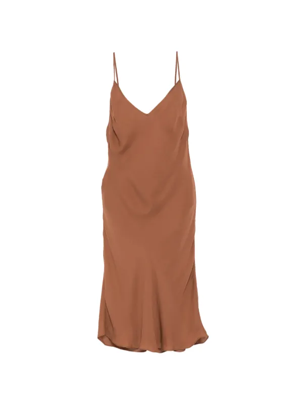 polka dot dresses Self-Portrait - Cream Satin Mini Dress Color:07 Red inspired charm 90s Slip Dresses | punk