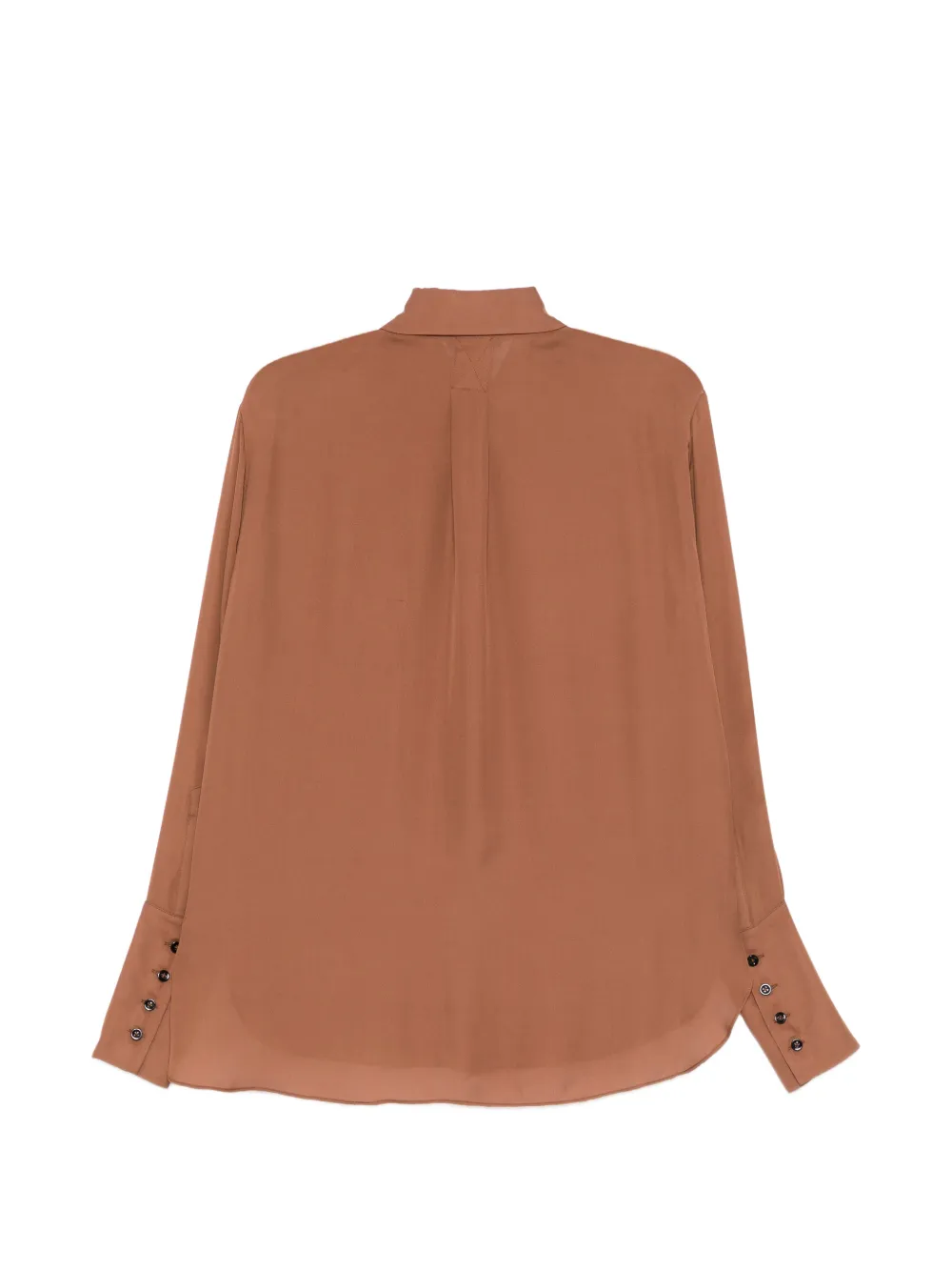 Kiki de Montparnasse Georgette overhemd Bruin