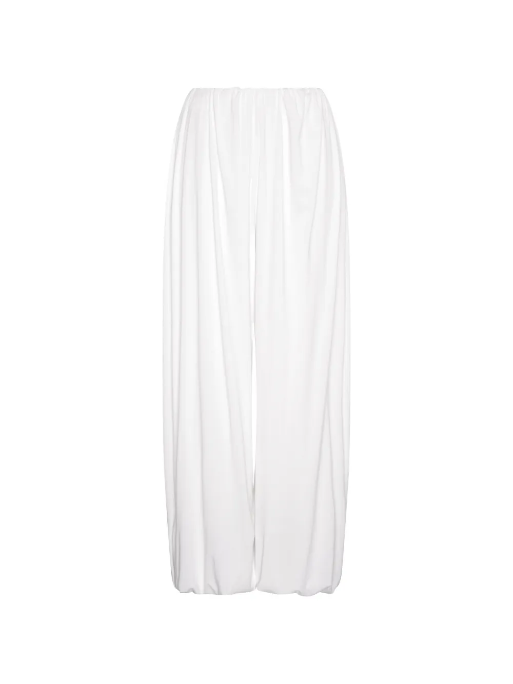 Paris Georgia Pantaloni a gamba ampia - Bianco
