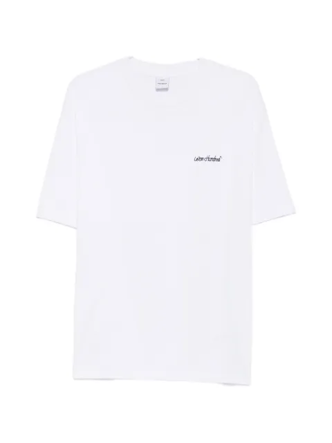 Won Hundred logo-embroidered T-shirt
