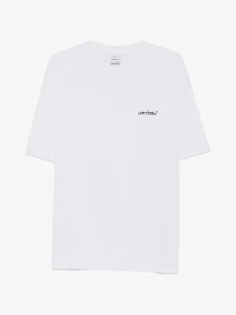 Won Hundred logo-embroidered T-shirt