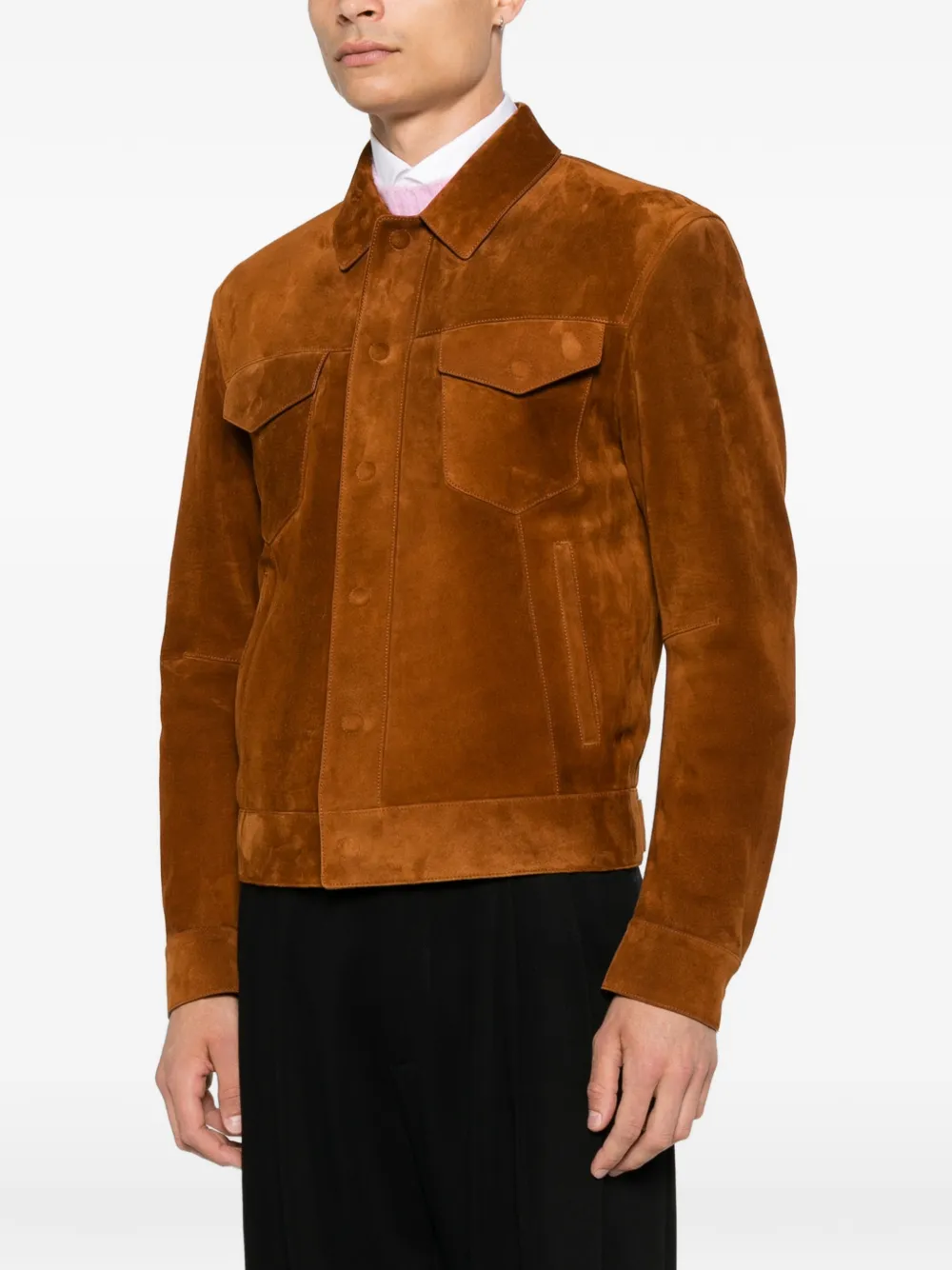 TOM FORD Suède jack Bruin