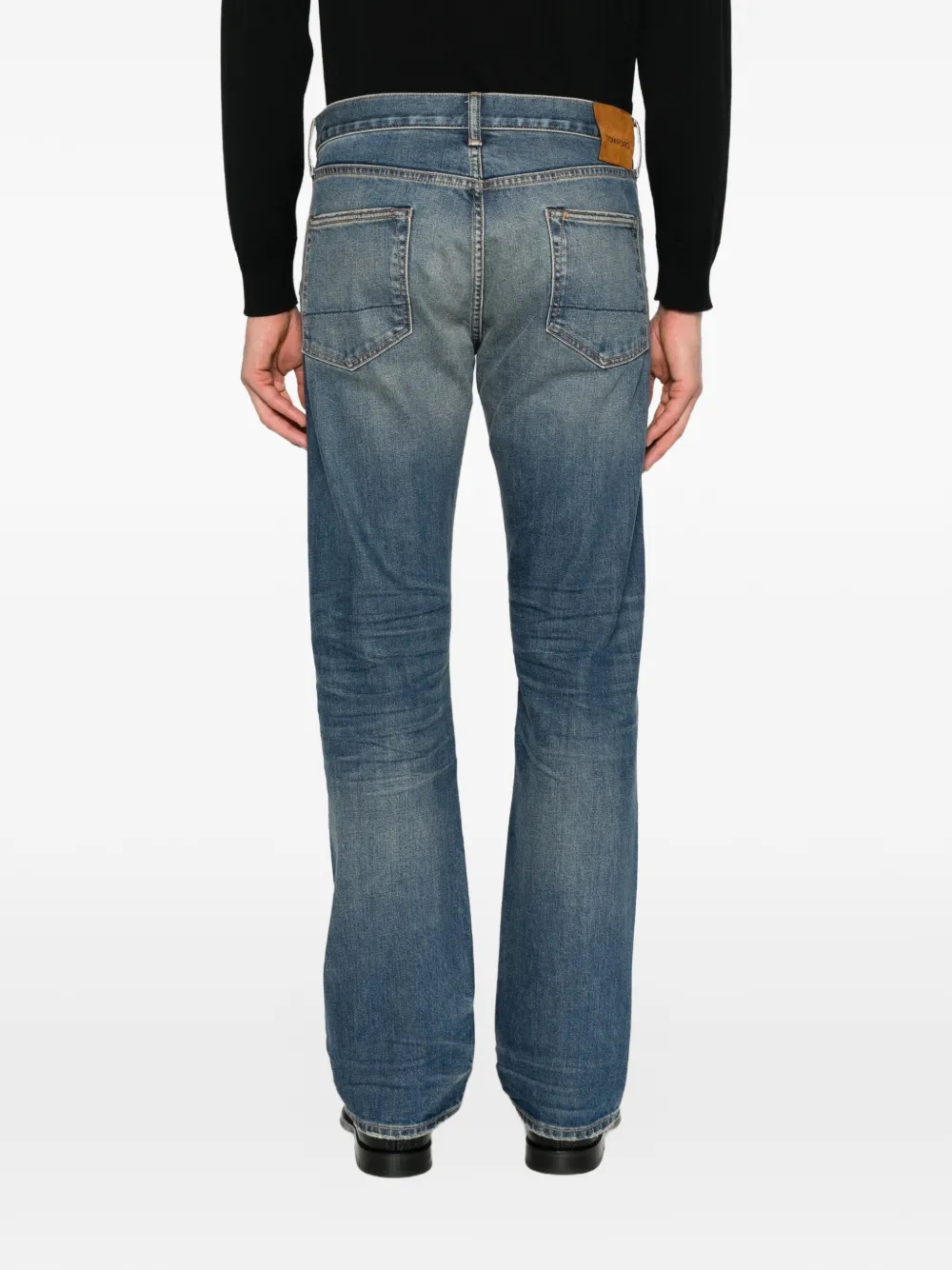 TOM FORD Straight jeans Blauw