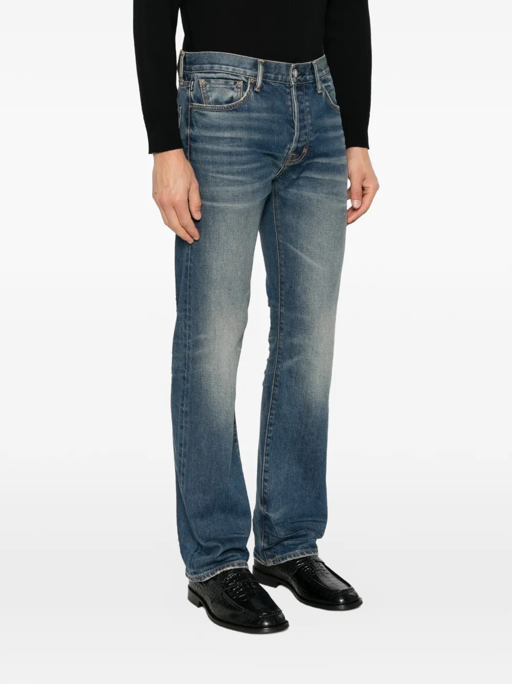 TOM FORD Straight jeans Blauw