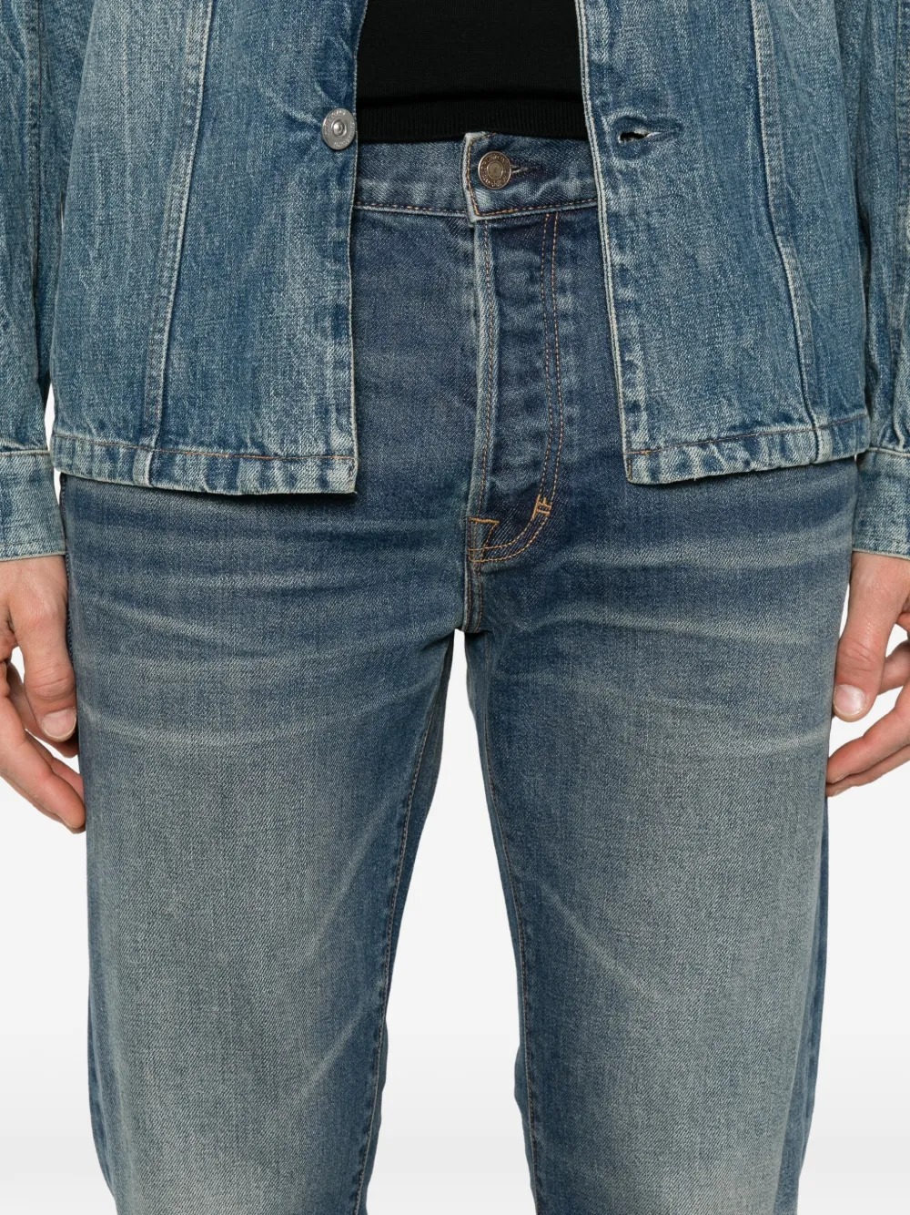 TOM FORD Straight jeans Blauw