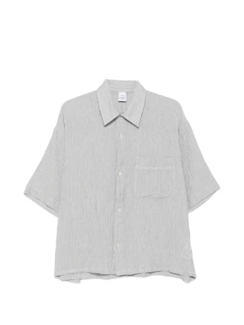Won Hundred striped short-sleeve shirt