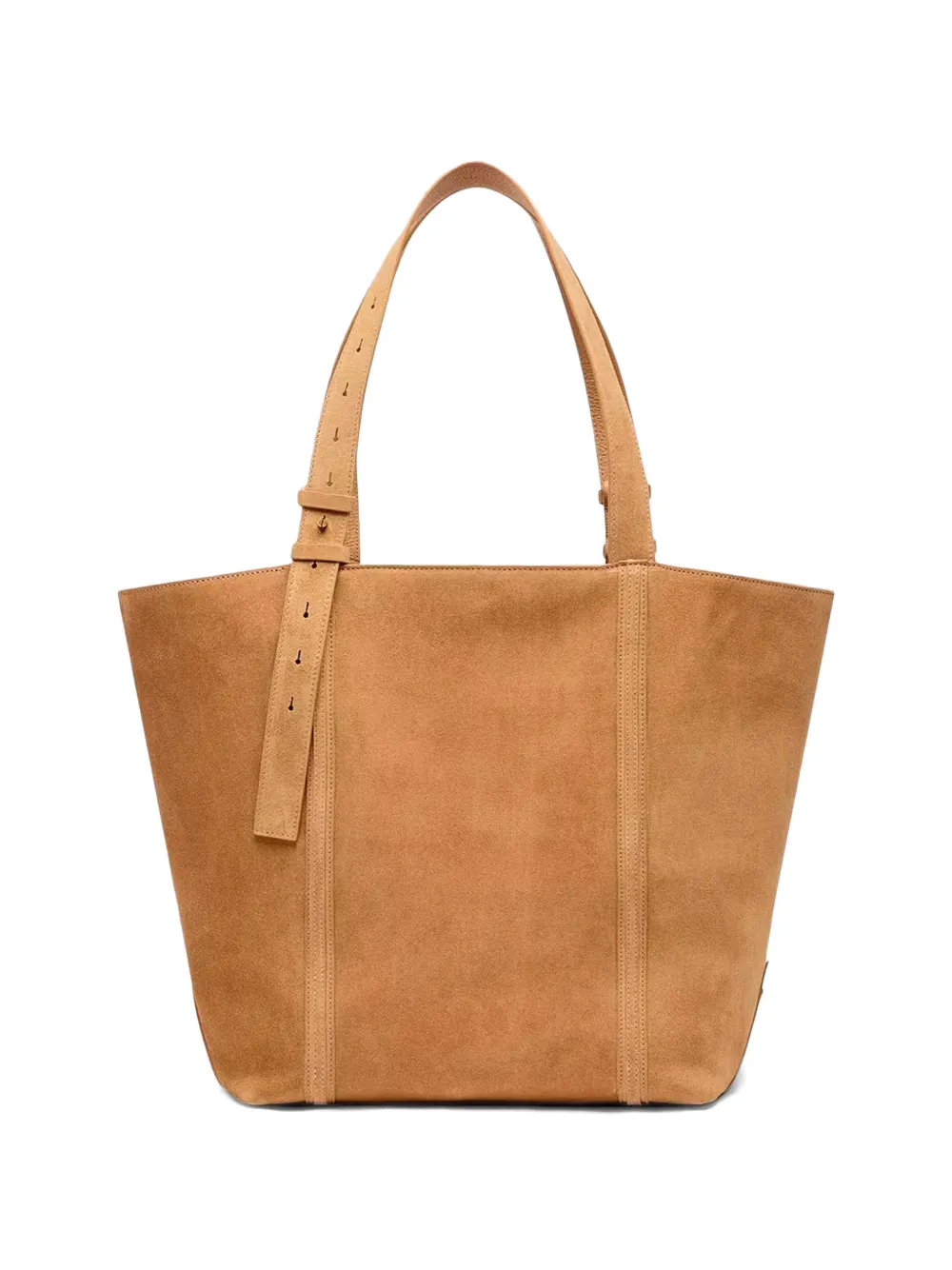 Golden Goose Suède shopper met franje Beige