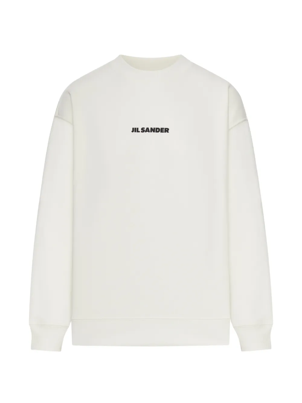 Jil Sander logo-print sweatshirt - Bianco