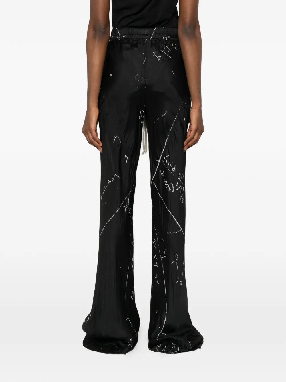 Rick Owens Broek met trekkoord Zwart