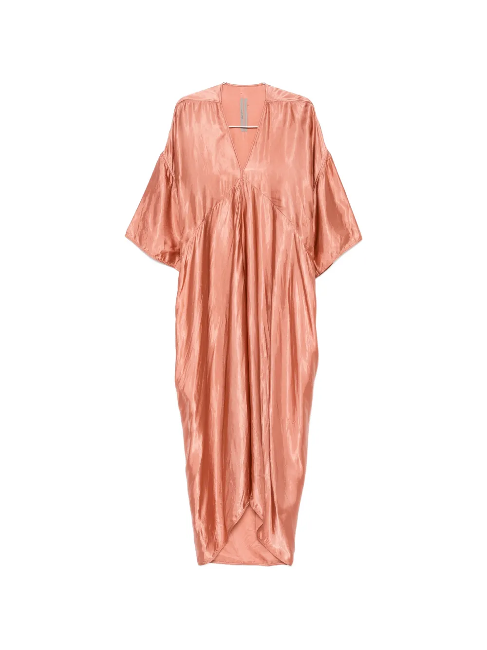 Rick Owens Tommykite V-neck maxi dress - Rosa