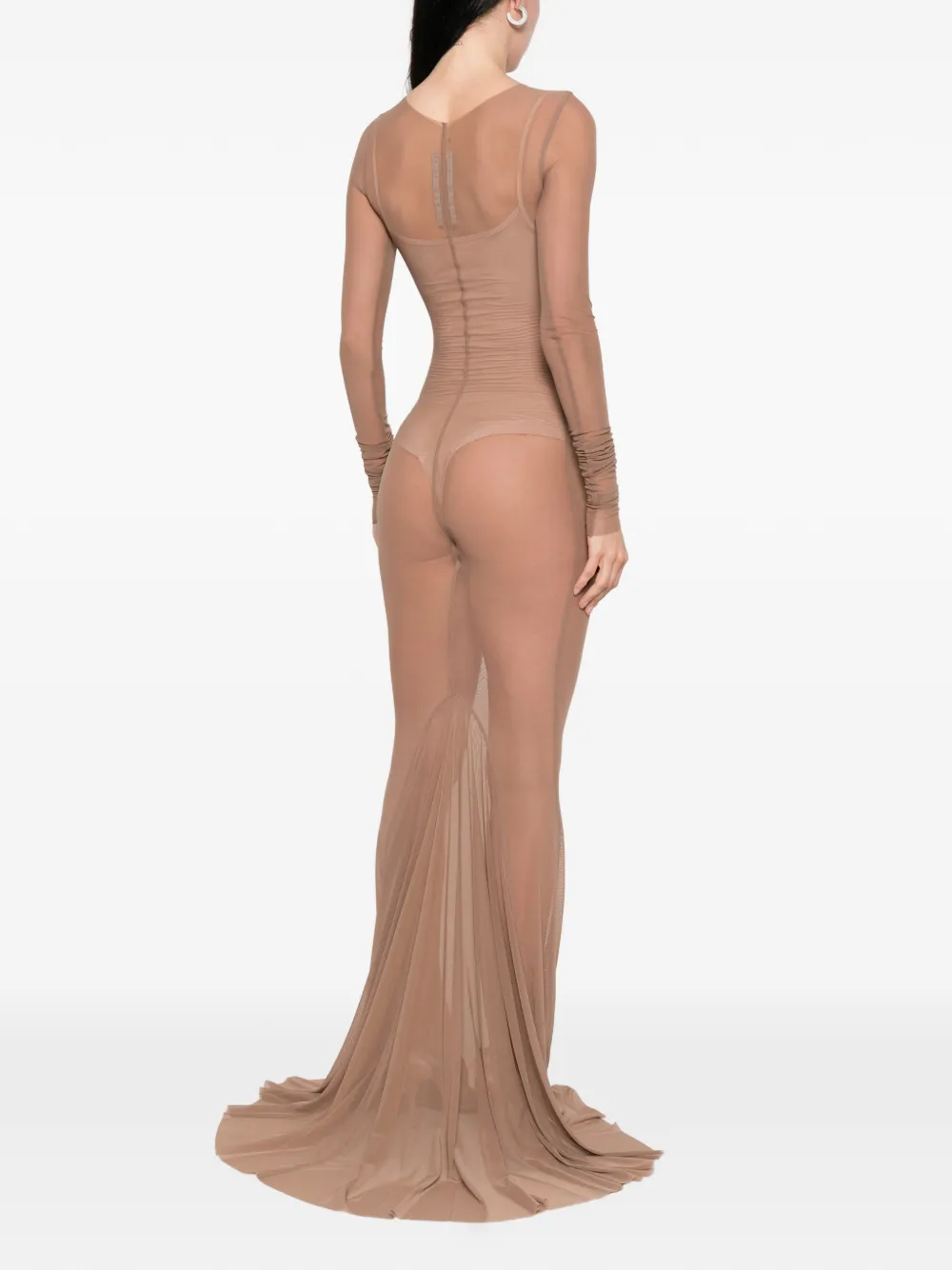 Rick Owens Temple maxi-jurk Beige