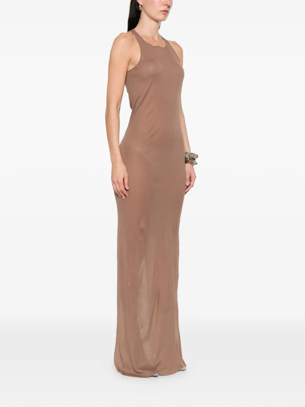 Rick Owens Tank maxi-jurk Beige