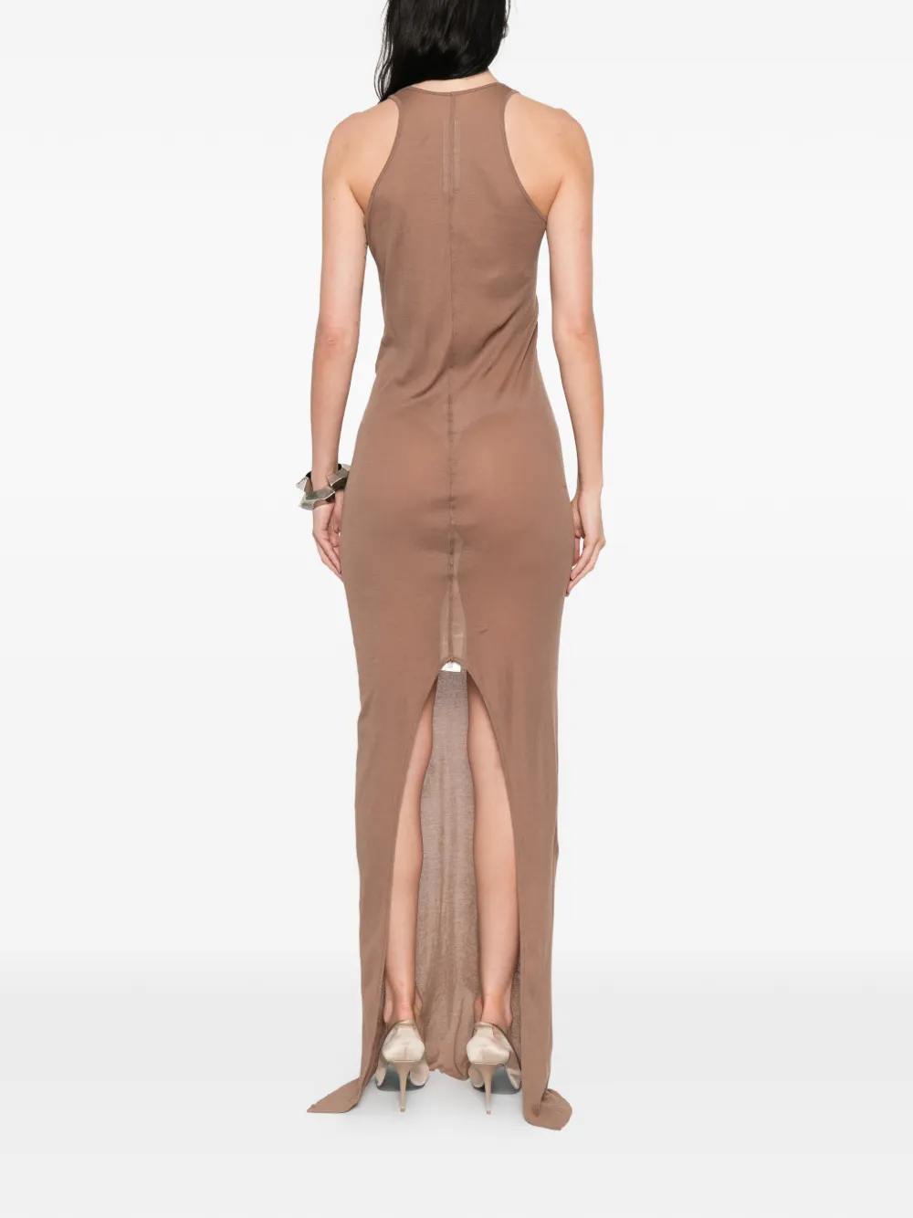 Rick Owens Tank maxi-jurk Beige