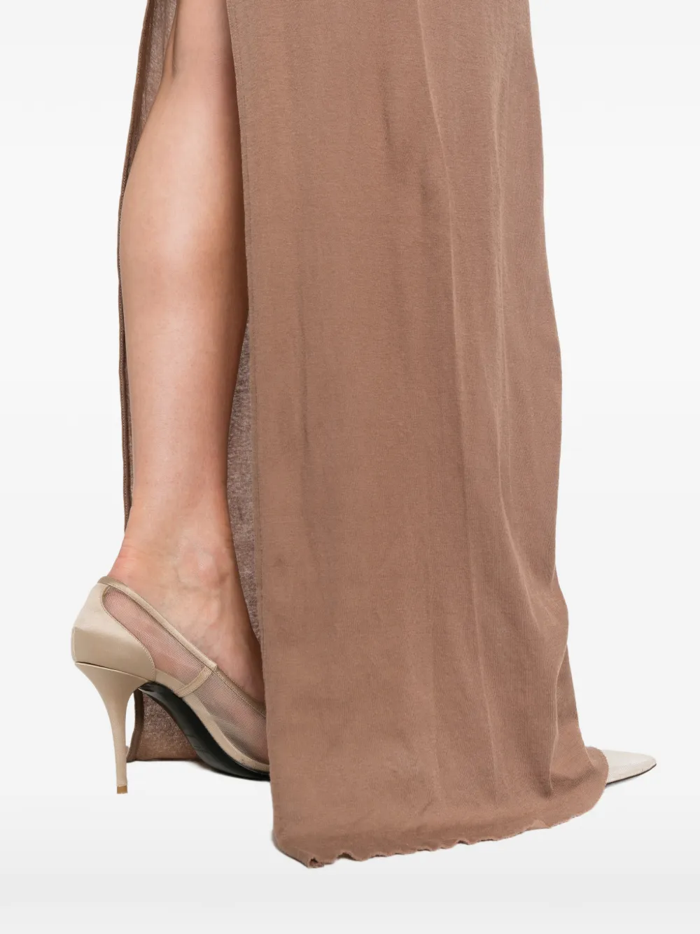 Rick Owens Tank maxi-jurk Beige