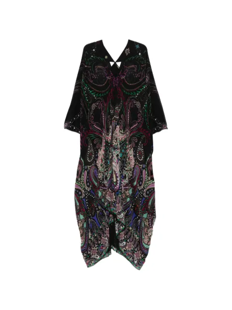 Roberto Cavalli paisley-print silk kaftan