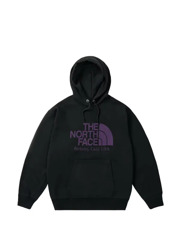 Palace x The North Face Purple Label Field Graphic Hoodie | Black