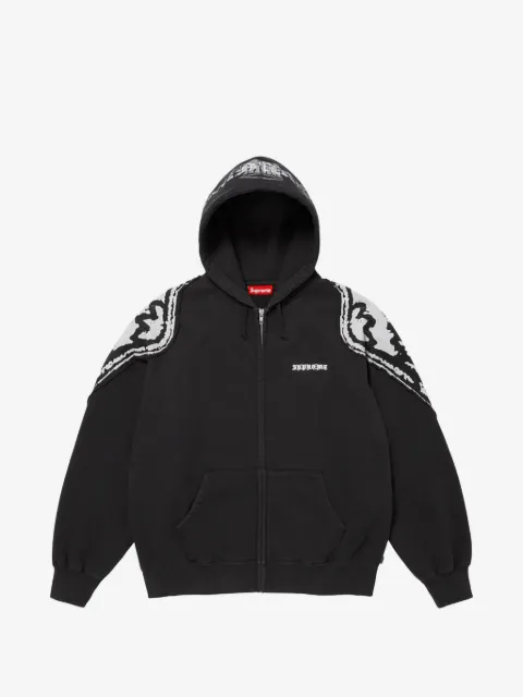 Supreme Wings zip-up hoodie 