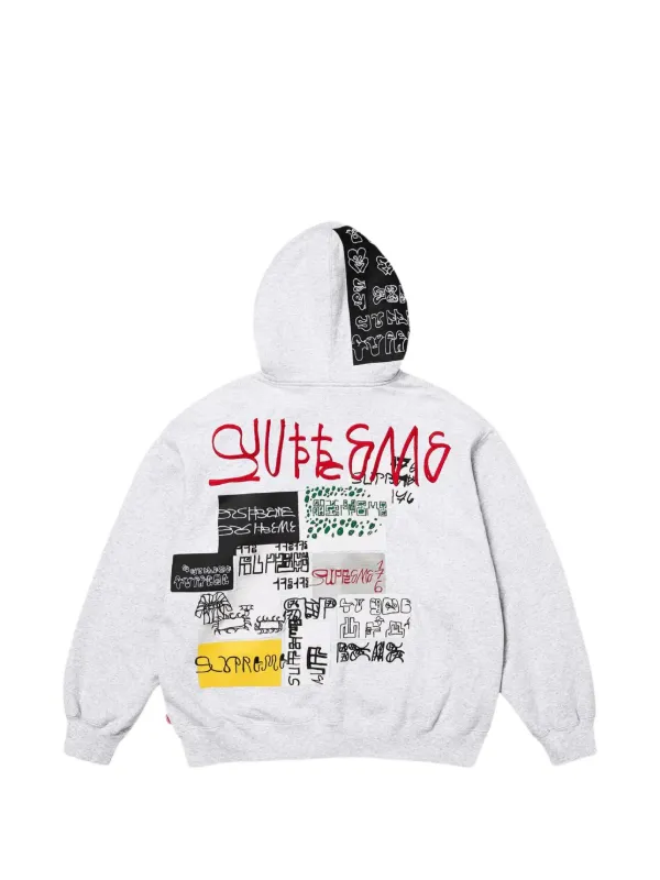 Supreme 176 ジップアップ パーカー | グレー | FARFETCH JP