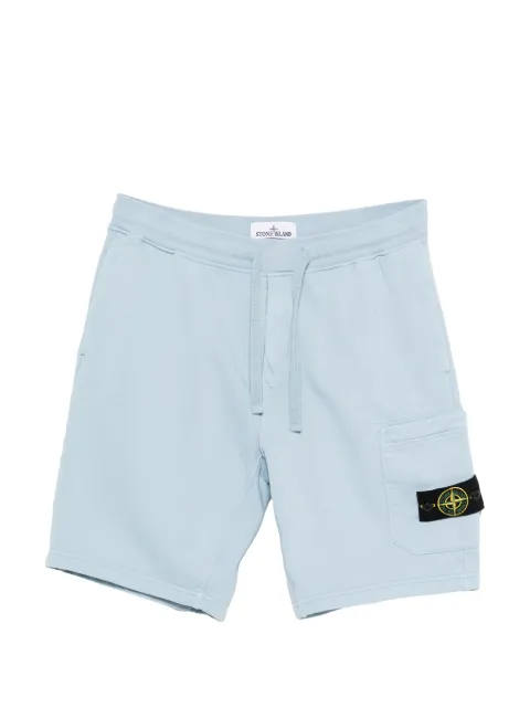 Stone Island Joggingshorts mit Logo-Patch