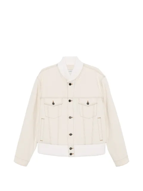Lanvin button-up bomber jacket