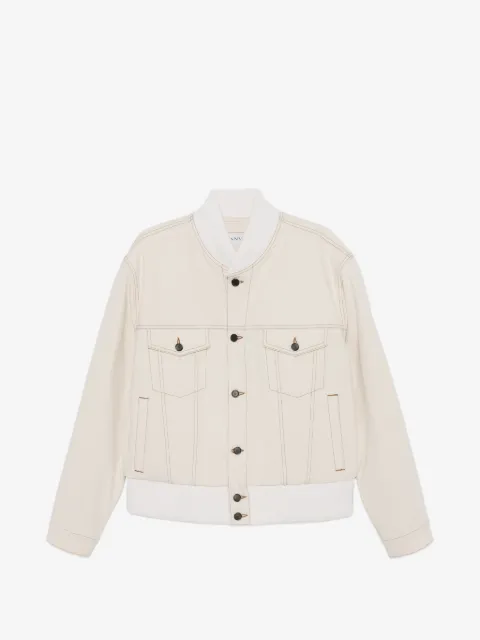 Lanvin button-up bomber jacket