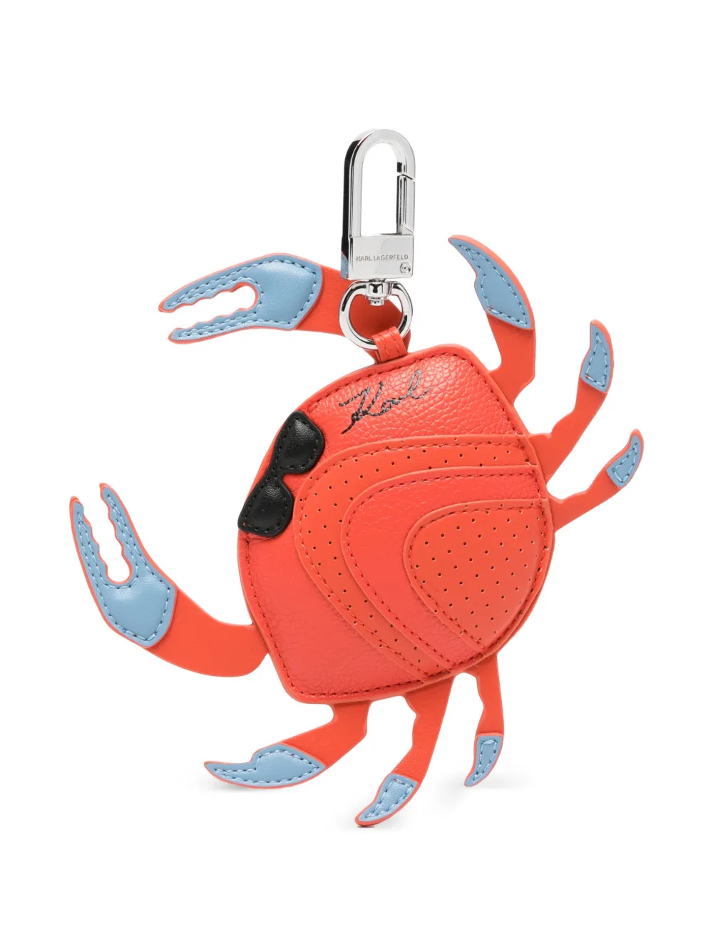 Karl Lagerfeld Ikon Crab keychain - Arancione