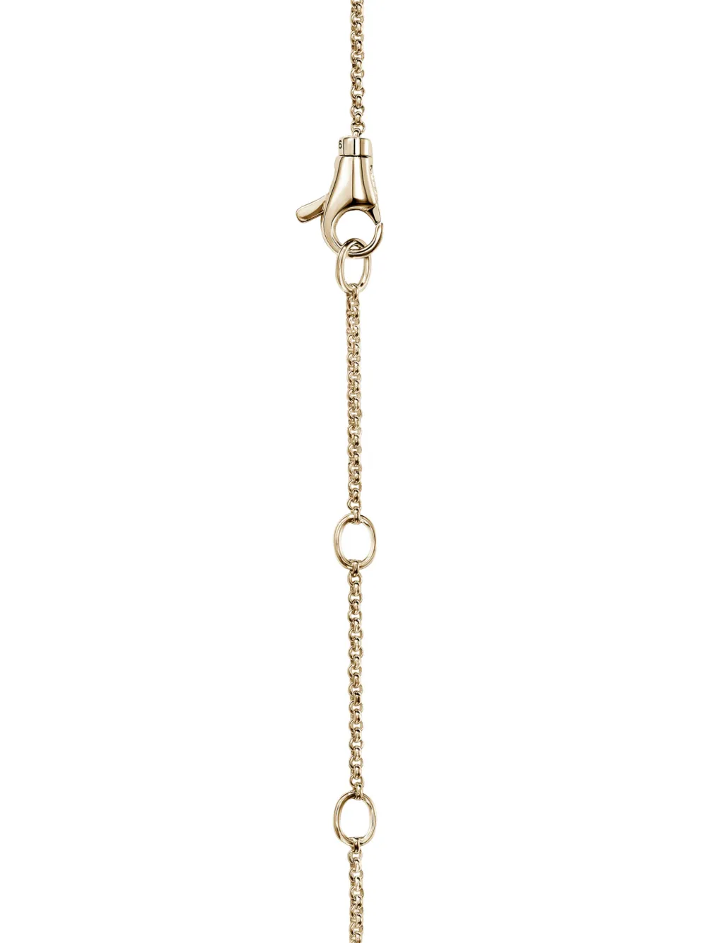  John Hardy Icon Stud Diamond Necklace - Gold 